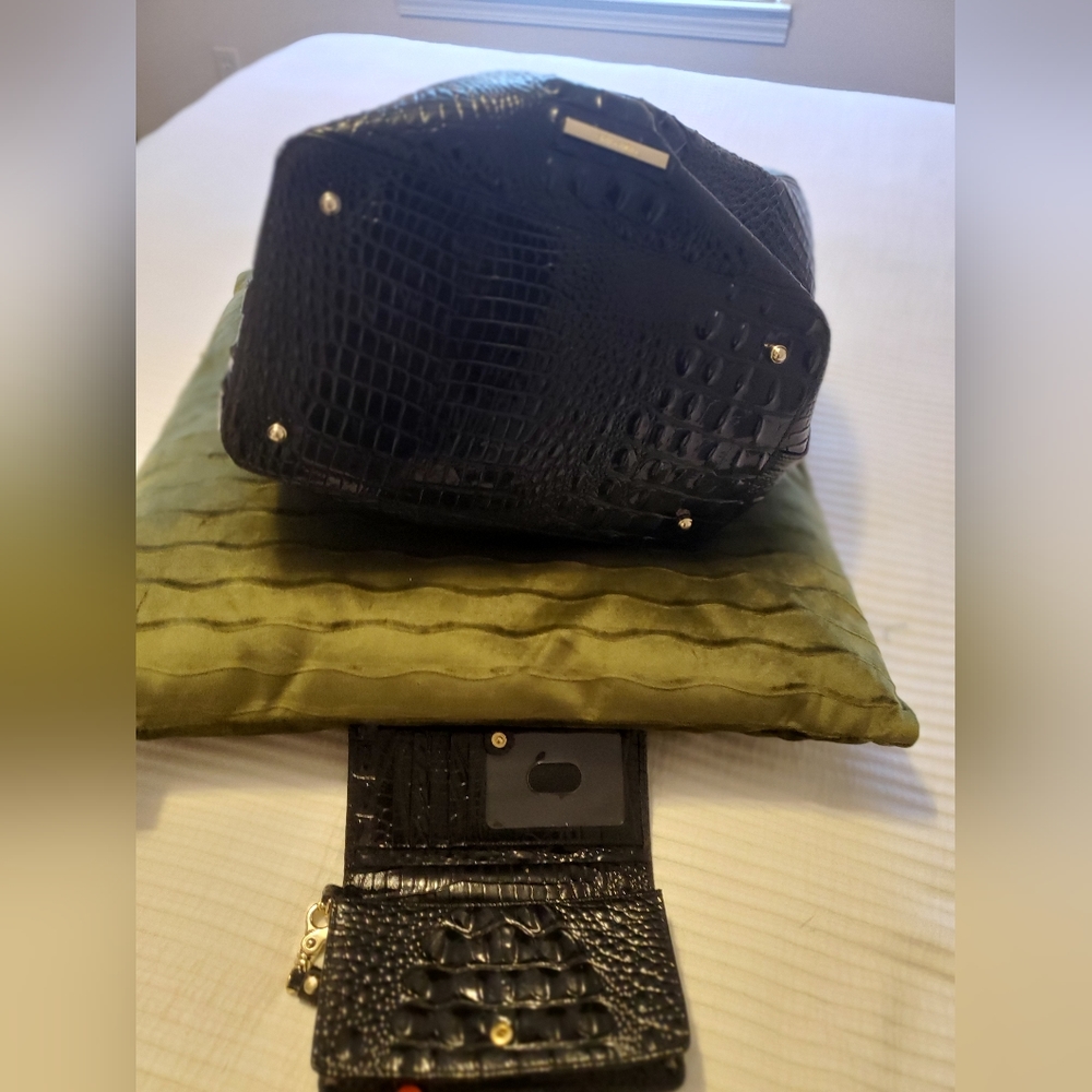 Brahmin Bucket Bag & Matching Wallet - image 2